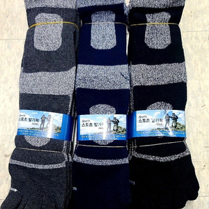 두꺼운 이중바닥 스포츠발가락양말 5켤레 새상품