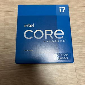 인텔 i7 11700k