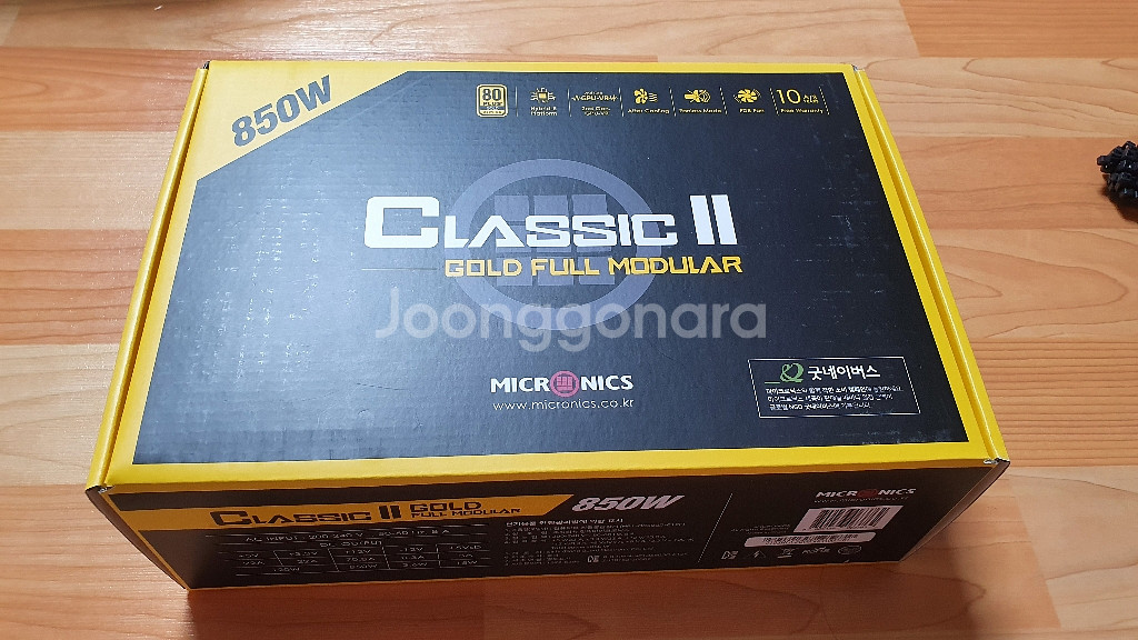 마이크로닉스 클래식2 골드 풀모듈러 850 파워--0