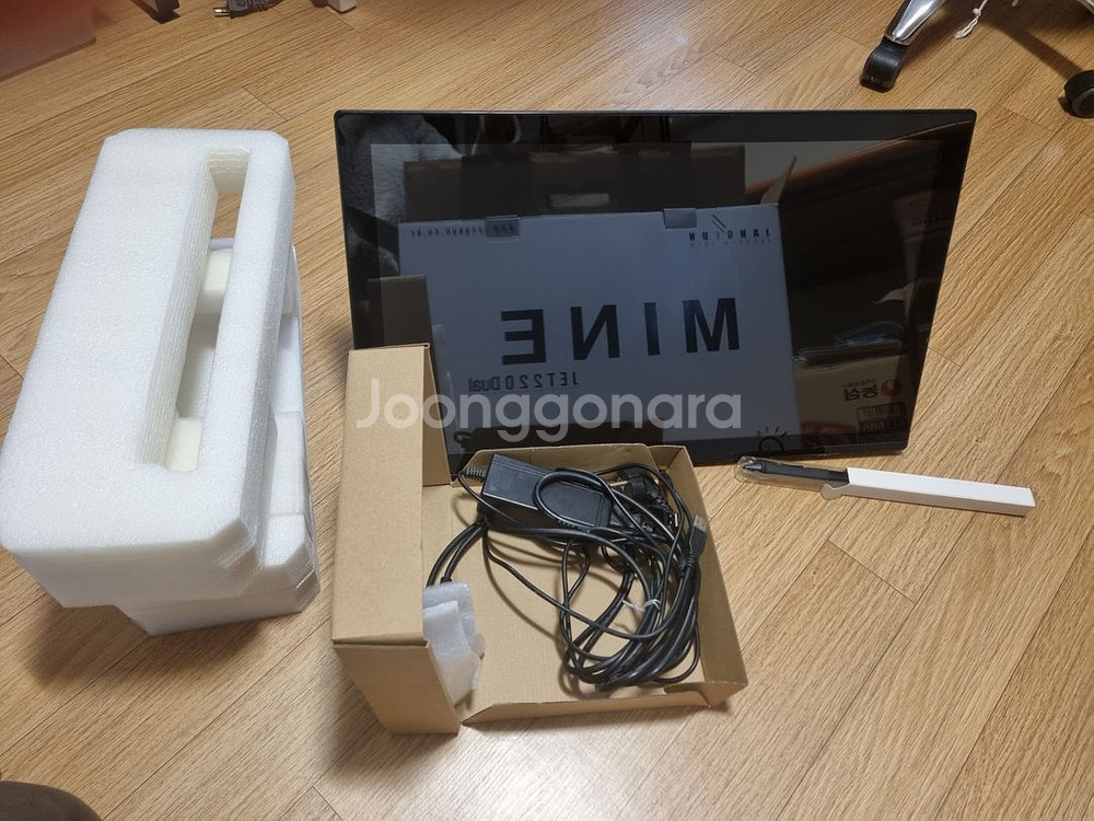 액정타블렛 장은테크 듀얼터치 MINE JET 220D--2