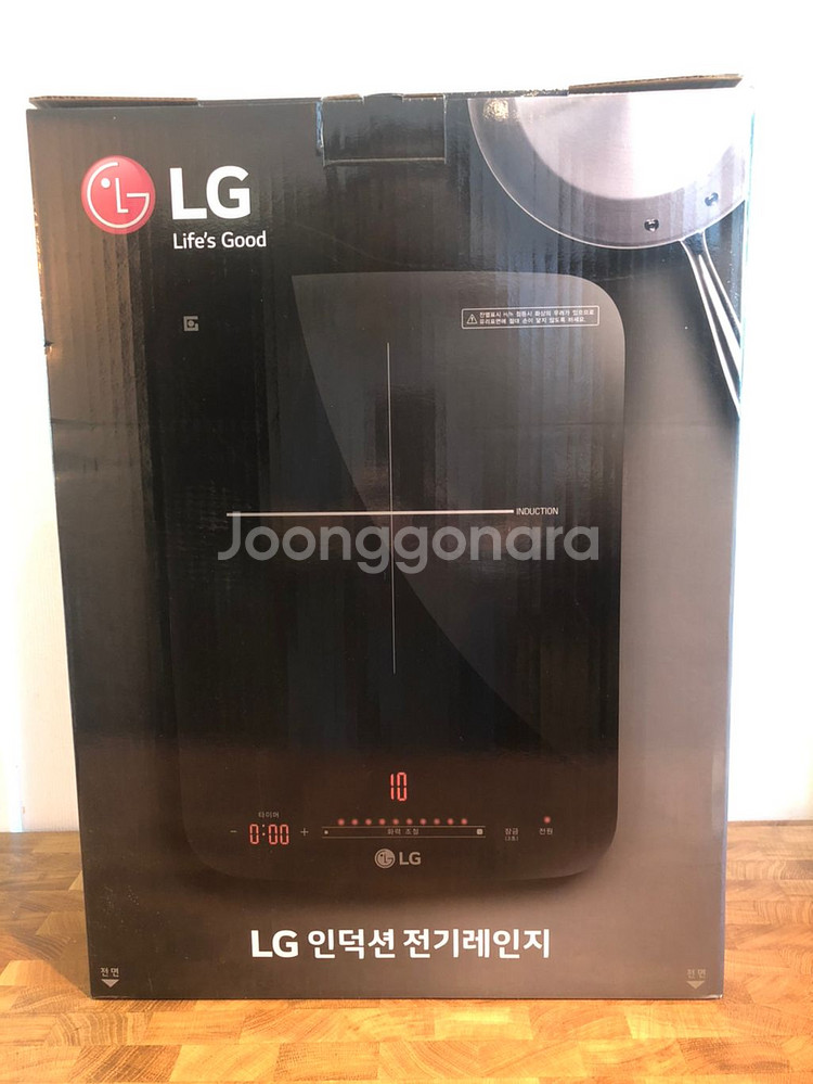 LG 인덕션 1구 전기레인지--0