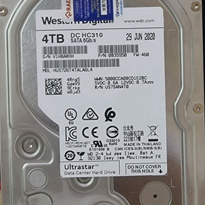 wd ultrastar 4tb hdd 하드 팝니다