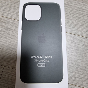 아이폰 12,12pro 정품 실리콘케이스 그린 미개봉