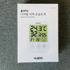 휴비딕 HT-7 온습도계 새제품 팝니다.