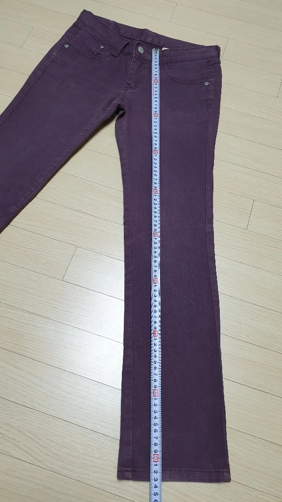 여성 일자바지 이미지