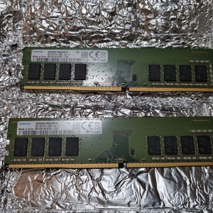 삼성 DDR4 2400T(19200) 8G 램 2장