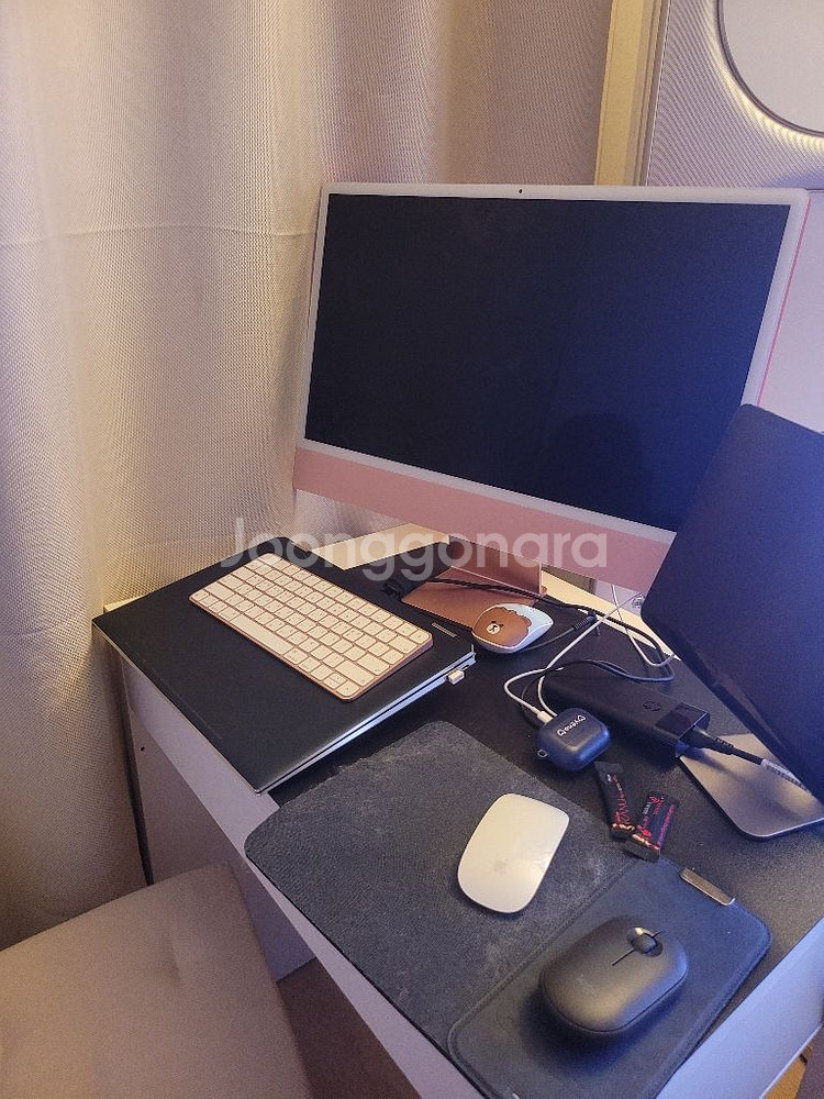 아이맥m1 기본 레드/핑크 (애케플)--2