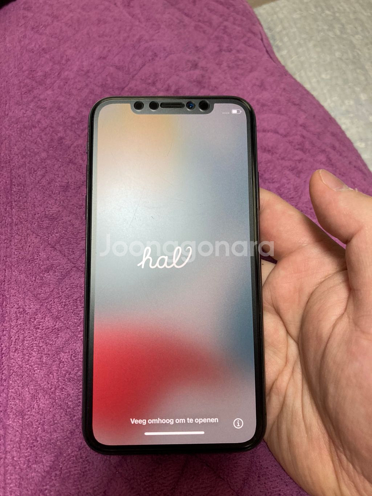 아이폰X 64G 스페이스그레이 S급 풀박스 팝니다--1