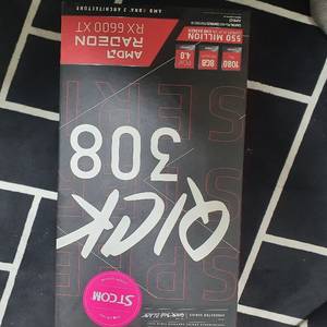 6600xt 미개봉 quick 308