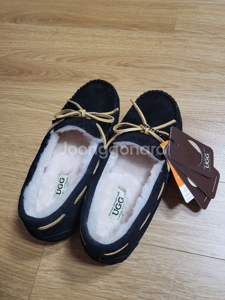 UGG 어그 양털 모카신 로퍼 여성용 털신 호주직구--0