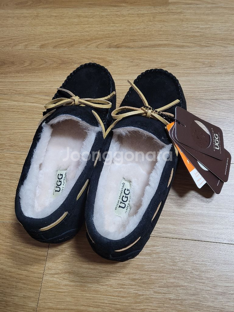 UGG 어그 양털 모카신 로퍼 여성용 털신 호주직구--1