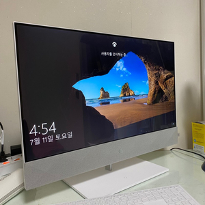 HP 27인치 올인원 PC 팝니다 (d0721kr)