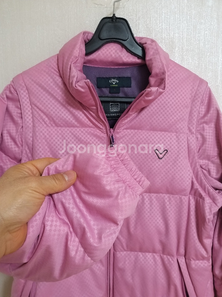 갤러웨이 골프 거위털 라운딩 조끼.패딩자켓(스판95)--3