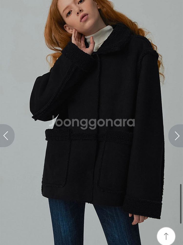 리버시블 양털 무스탕--3