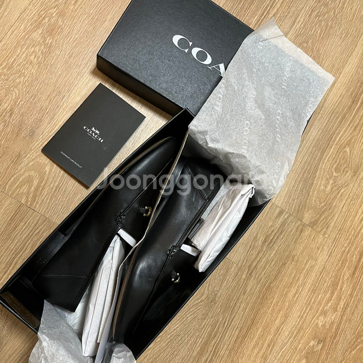 코치 헤일리로퍼 7.5 블랙--1