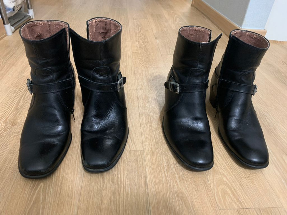 남성 키높이 부츠 수제화 10센치 270 사이즈--7