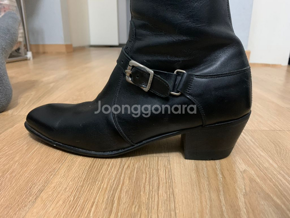 남성 키높이 부츠 수제화 10센치 270 사이즈--1