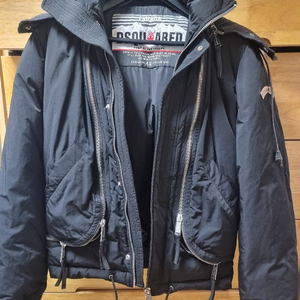 디스퀘어드 09fw 지퍼 숏패딩