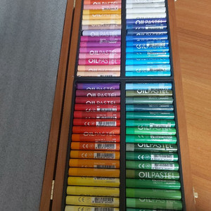 문교 오일파스텔 72색 거의 새상품