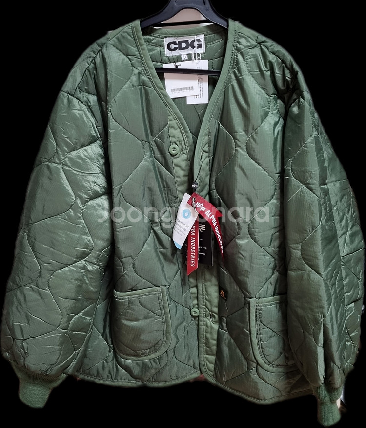 꼼데가르송 CDG X 알파인더스트리 깔깔이(새상품)--0