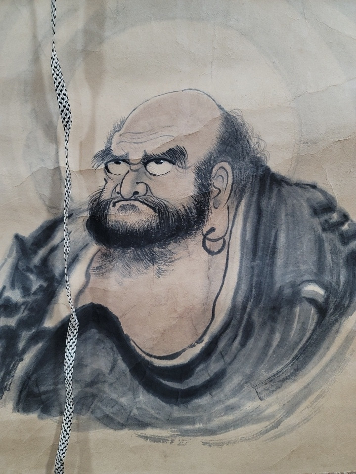 달마도 그림 족자 이미지