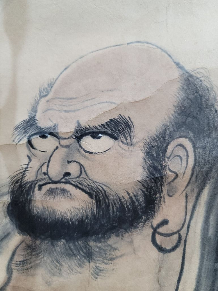 달마도 그림 족자 이미지