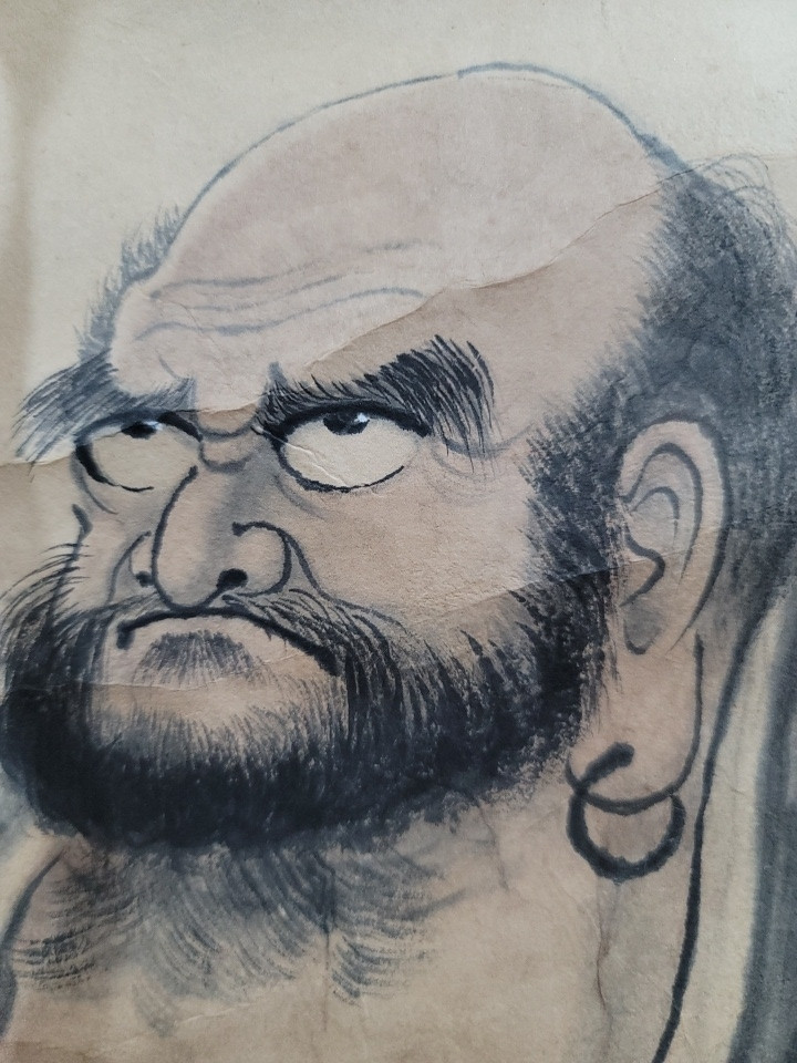 달마도 그림 족자 이미지