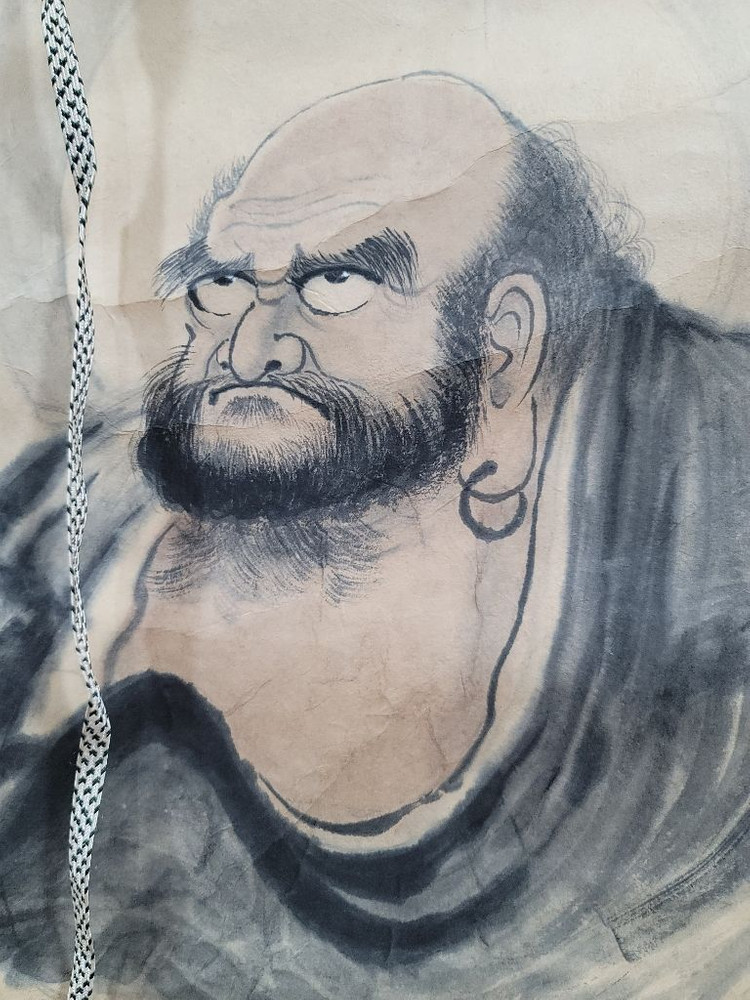 달마도 그림 족자 이미지