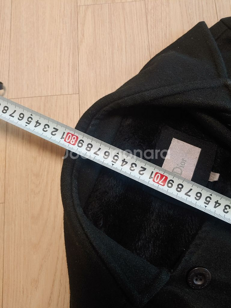 디올 퍼 코트 95사이즈--2