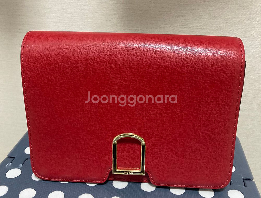 로사케이 쥬르플랩 크로스백 레드--1