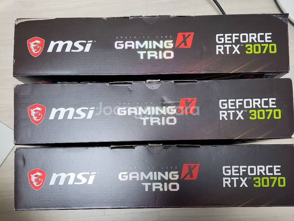 rtx3070 트리오 nonlhr 미사용포함 3장판매--0