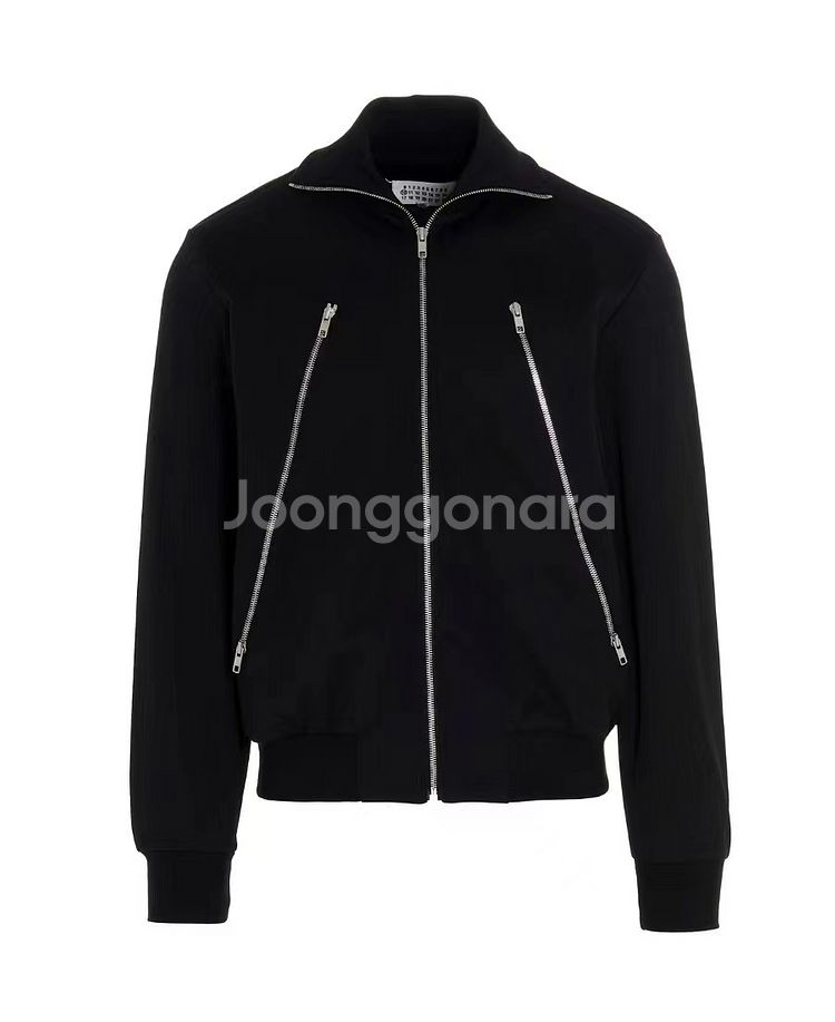 정품 Maison Margiela 하이넥 재킷--0