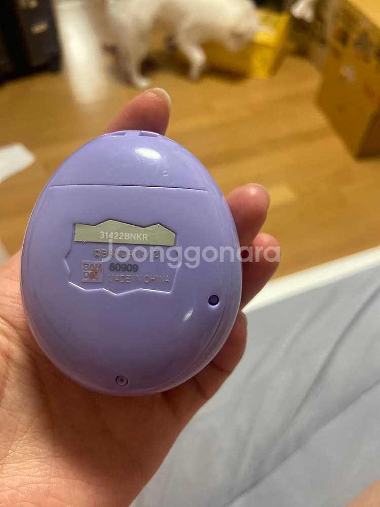 반다이 다마고치 썸 한글판 퍼플--1