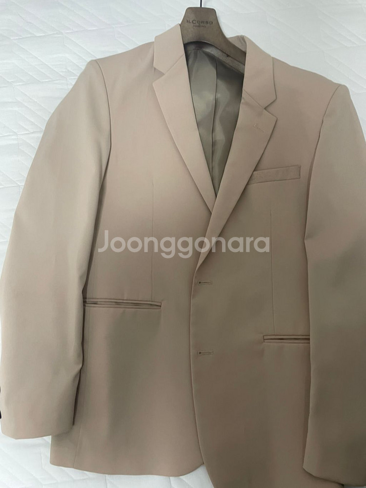 데꼬로소 베이지 셋업 수트--2