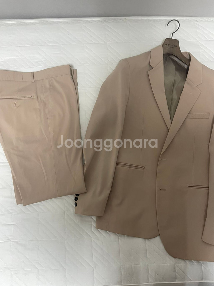 데꼬로소 베이지 셋업 수트--3