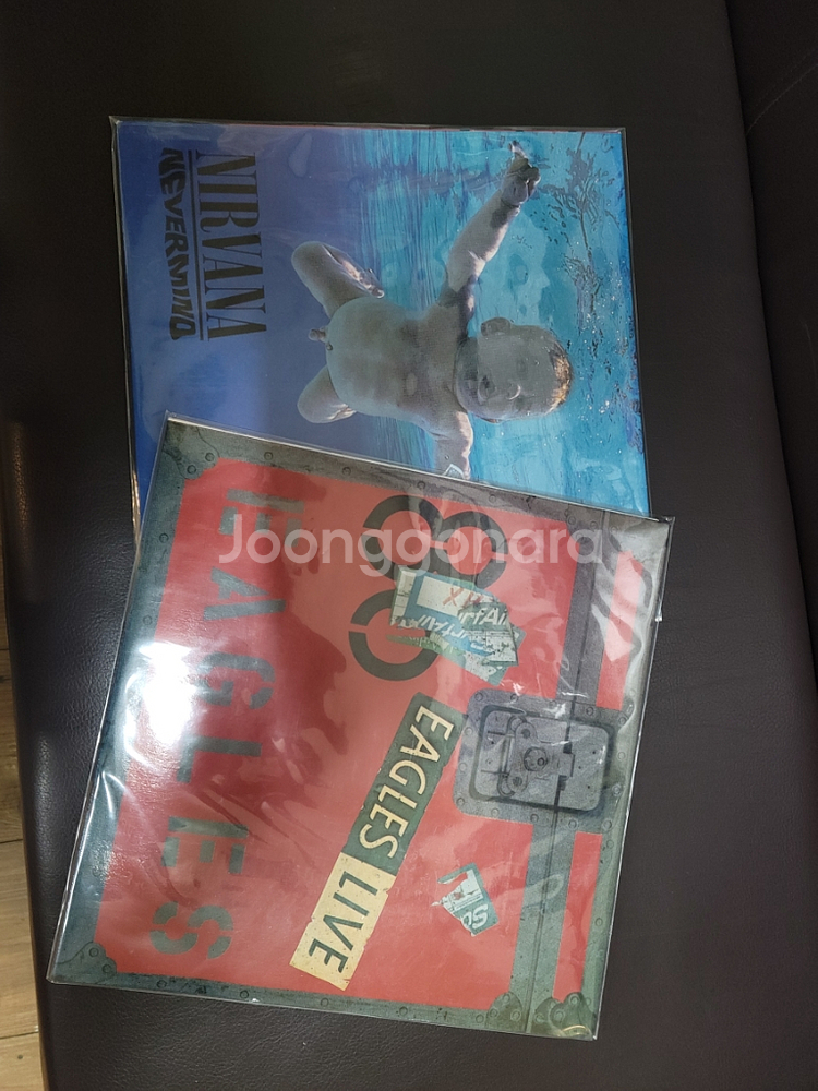 너바나ㆍ이글스 라이브2 lp--0