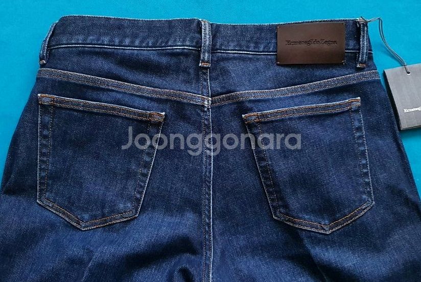 에르메네질도 제냐 테일러드 라인 다크블루진 21시즌--7
