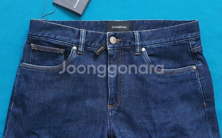 에르메네질도 제냐 테일러드 라인 다크블루진 21시즌--6