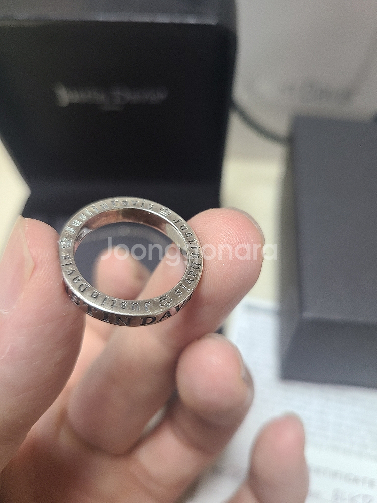 저스틴 데이비스 링&목걸이--3