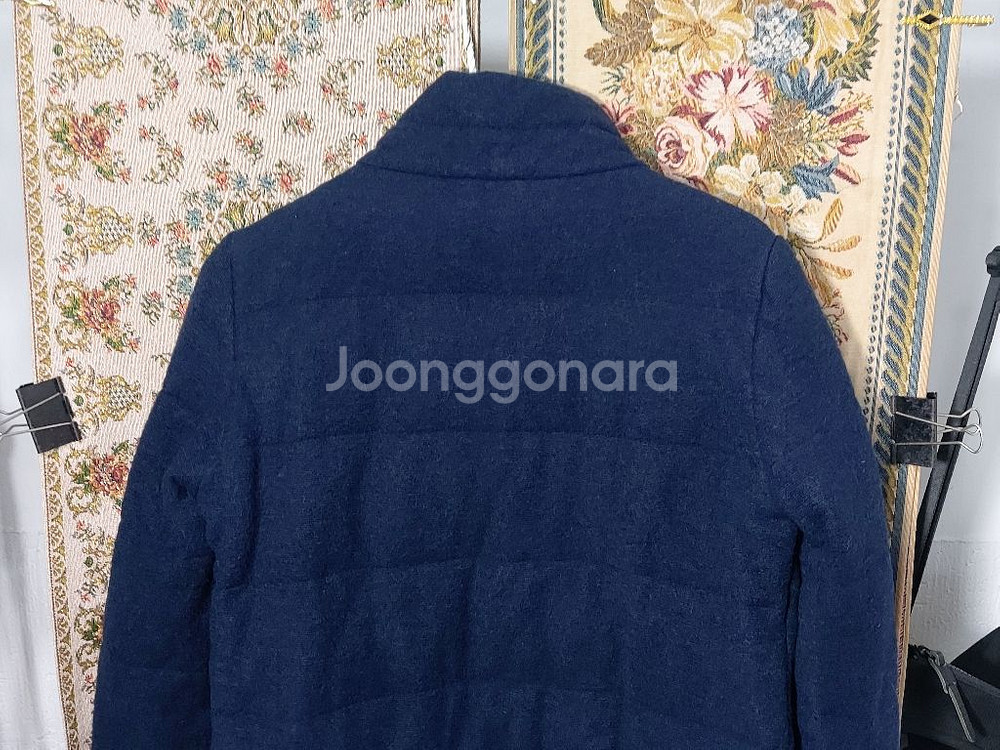 85 베네통 울 블렌드 패딩 자켓--5