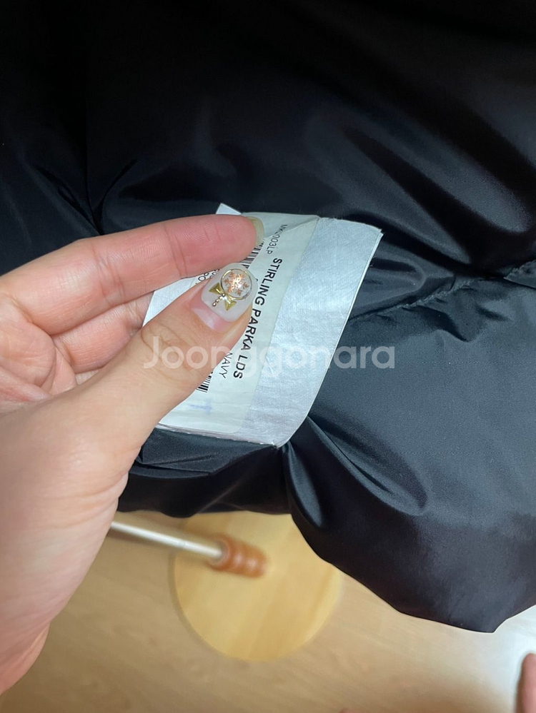 무스너클 스틸링 패딩 xs 여성패딩 롱패딩--8