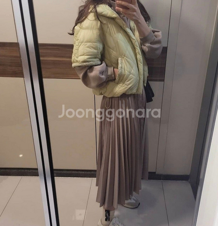 랑방 IT 라인 브레이드 퀼팅 점퍼/사진 클릭해서보세요--9
