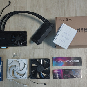 이엠텍 RTX2080 + EVGA 하이브리드 킷