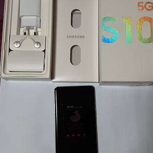 갤럭시S105g 크라운색상256기가 특S급풀박스 팝니다
