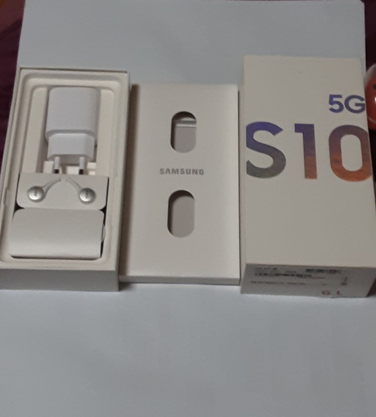 갤럭시S105g 크라운색상256기가 특S급풀박스 팝니다--1