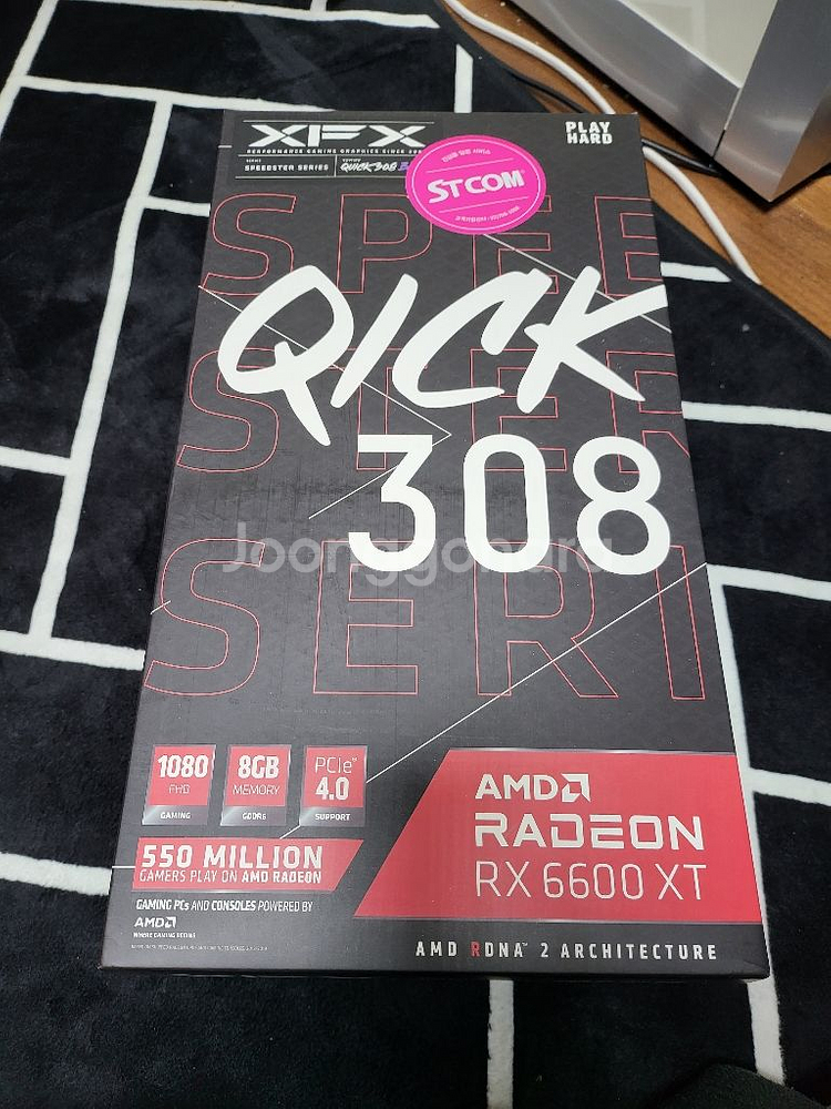 6600xt xfx 미개봉 qick308--0