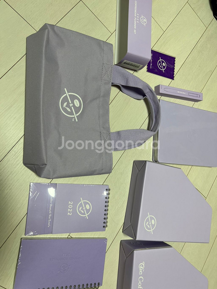 [새상품] 2022 커피빈 다이어리세트--2