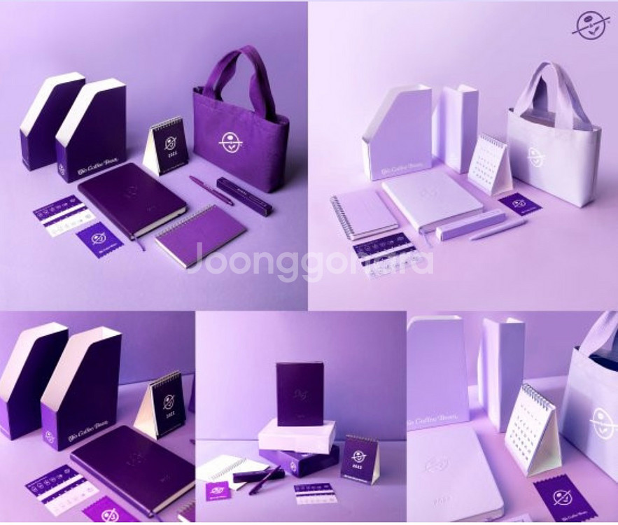 [새상품] 2022 커피빈 다이어리세트--4