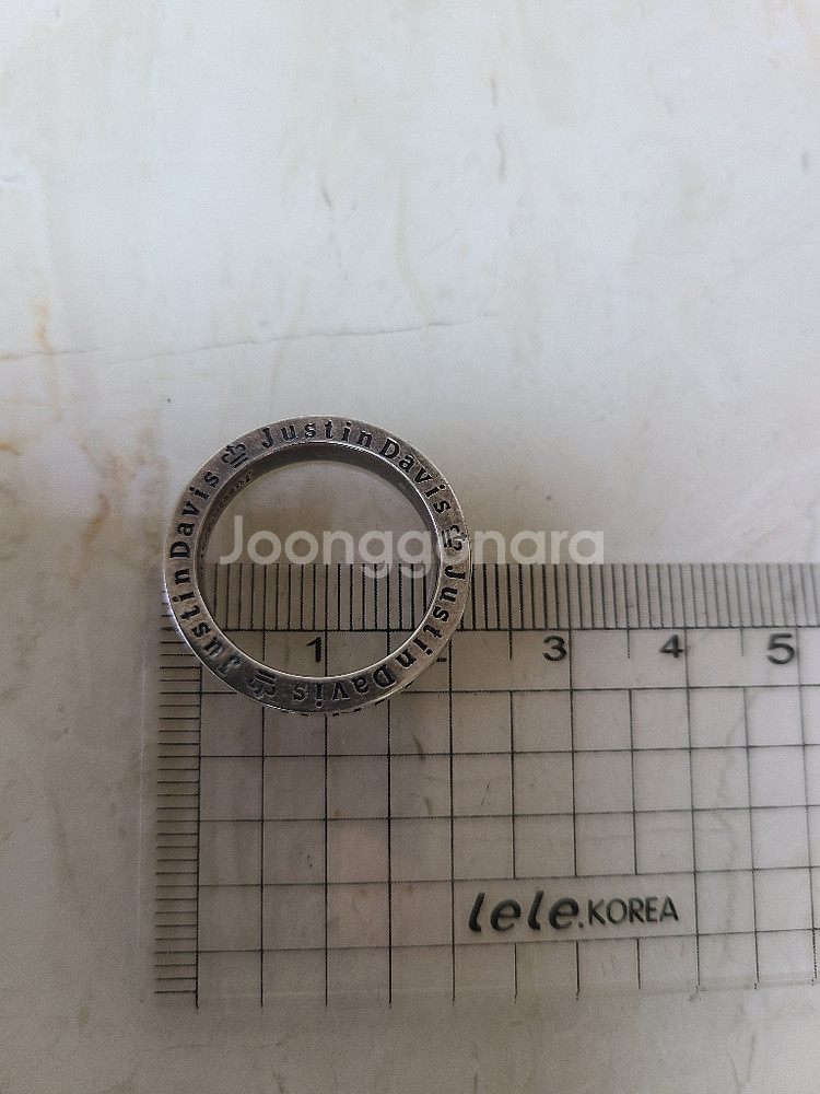 저스틴 데이비스 링&목걸이--5