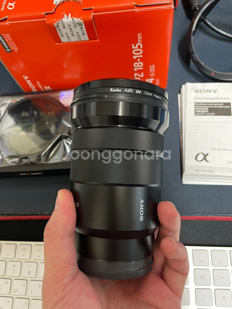 sony sel18105g 카메라렌즈 풀박스--1